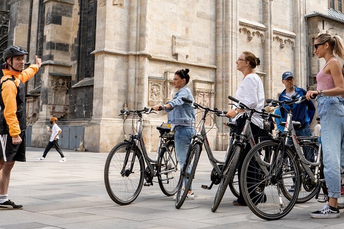 Vienna by bike in small groups max 12pax - Karlskirche and Burggarten: classic landmarks with a measured pace