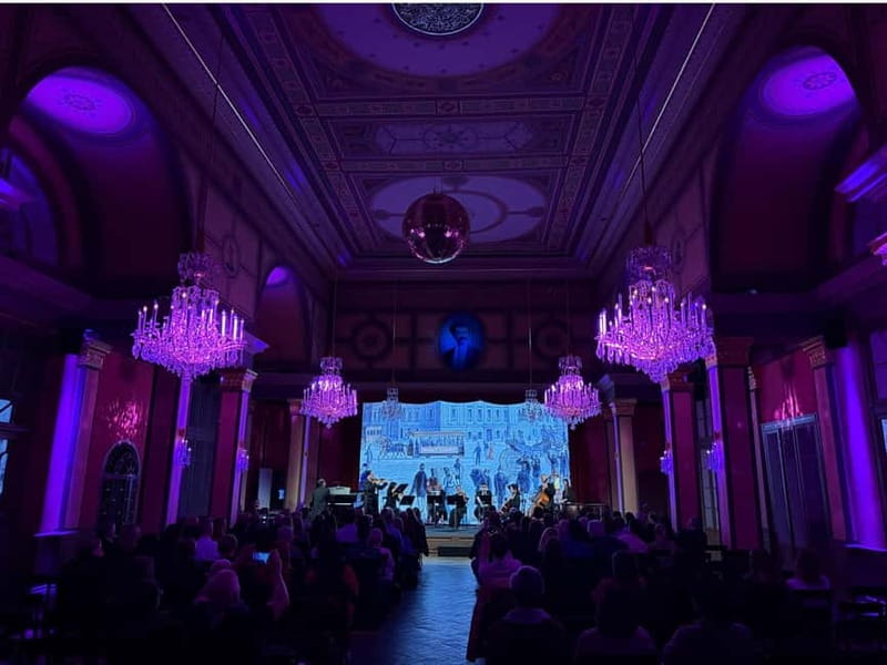 Vienna: Classical Concert in the historic 1837 Strauss-Hall - Entering the Strauss Hall, the 1837 room that makes Viennese music feel close