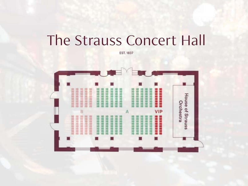 Vienna: Classical Concert in the historic 1837 Strauss-Hall - Commentary and language: English guidance with German subtitles