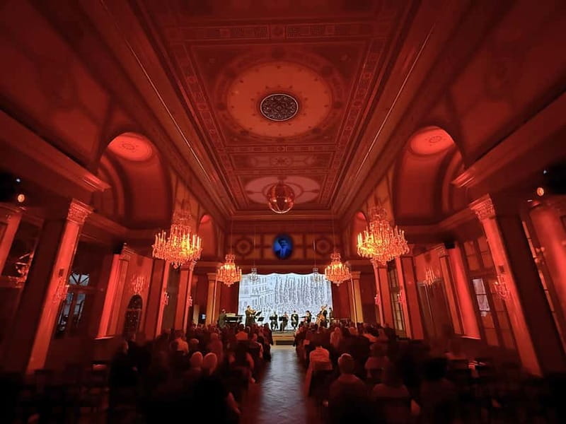 Vienna: Classical Concert in the historic 1837 Strauss-Hall - The timing that keeps the night moving: 19:00 museum, 20:00 hall, 20:30 concert