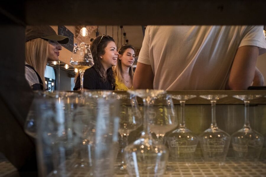 Vienna: Craft Beer Tasting Experience with Local Snacks - Inside a Vienna brewery in the 1st District
