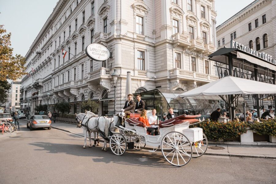 Vienna: Culinary Horse-Drawn Carriage Experience - The sights you pass: Hofburg, the Spanish Riding School, and the Opera at slow speed