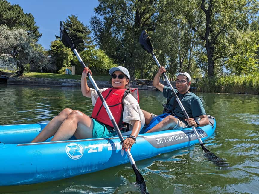 Vienna: Guided Kayaking Tour - The gentle paddle on the Old Danube, with beavers and swans