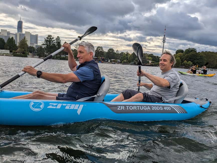 Vienna: Guided Kayaking Tour - Paddling past the UN: modern Vienna from water level