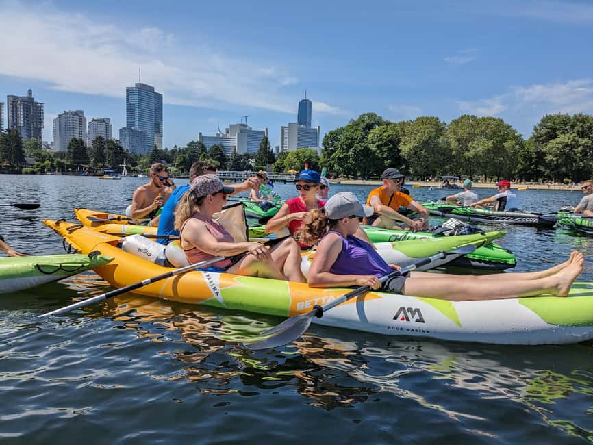 Vienna: Guided Kayaking Tour - What the guide actually does for you (James and Nicola stand out)