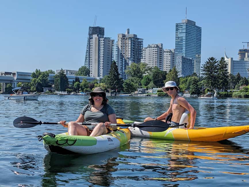Vienna: Guided Kayaking Tour - Where to meet at Alte Donau U-bahn (and why it matters)