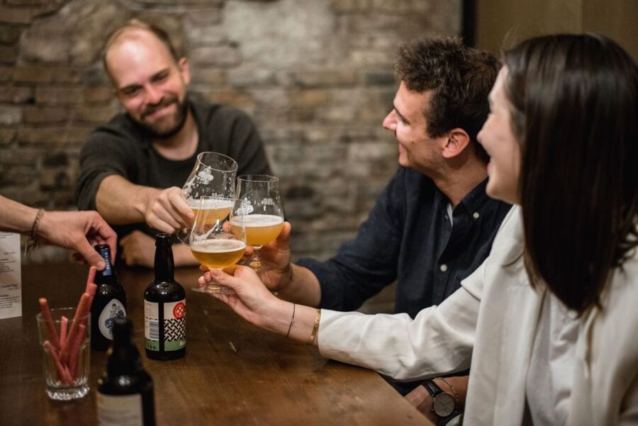 Vienna: Guided Regional Beer Tasting Experience - Inside a historic hidden non-public cellar