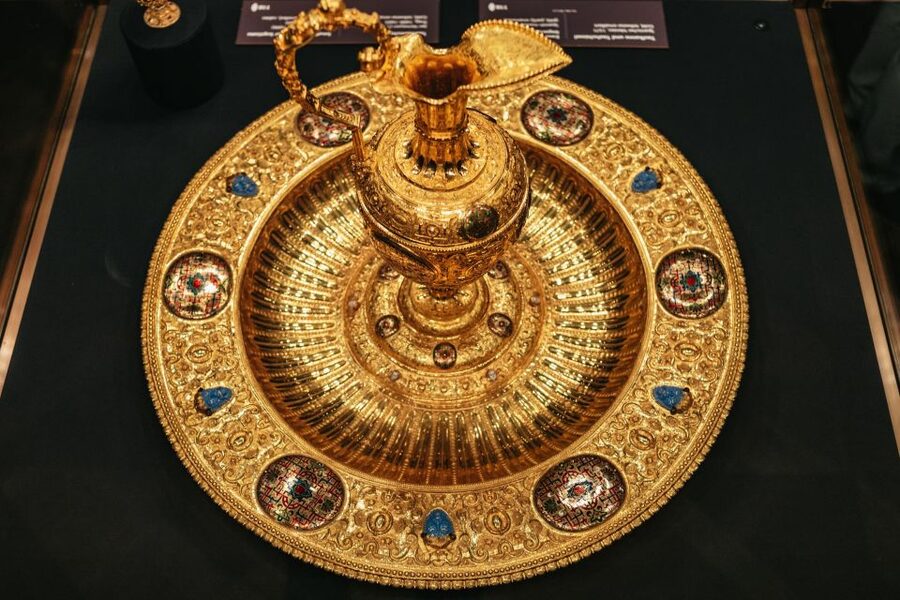 Vienna: Imperial Treasury in the Hofburg Palace - 15th-century Burgundy pieces and Napoleon II’s cradle