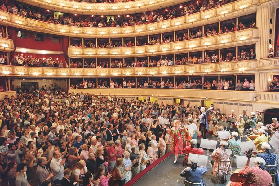 Vienna: Mozart Concert at the Vienna State Opera - Meet the musicians and singers: 30 players, star soloists, and a conductor who drives the room