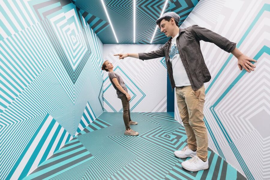 Vienna: Museum of Illusions Vienna Admission Ticket - Defy gravity and lose your footing in the vortex tunnel
