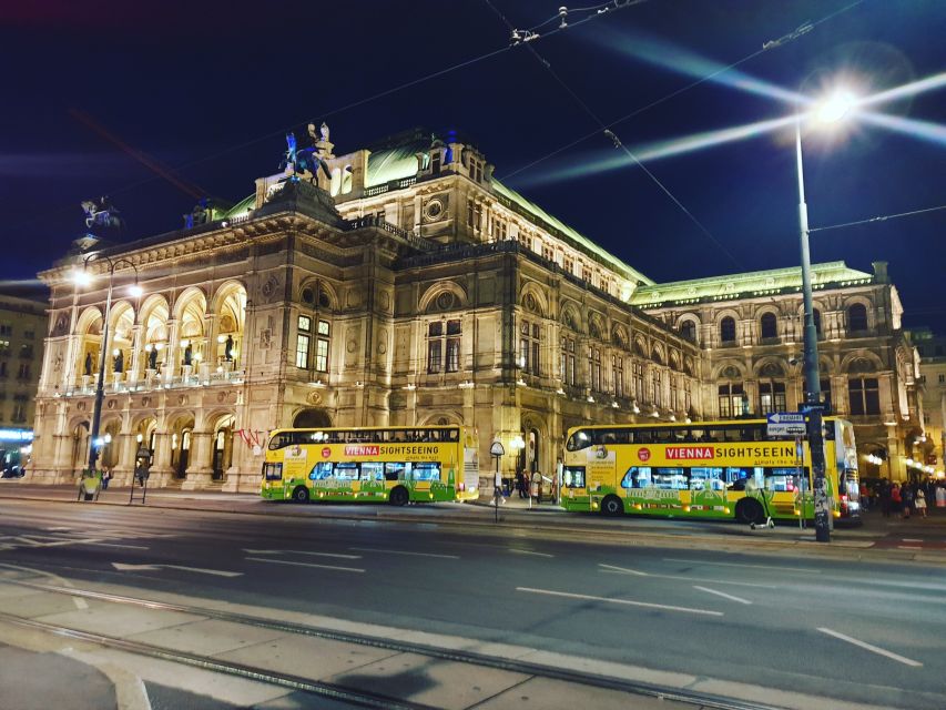 Vienna: Panoramic Night Tour by Bus - What You Actually See on the Route, Stop by Stop