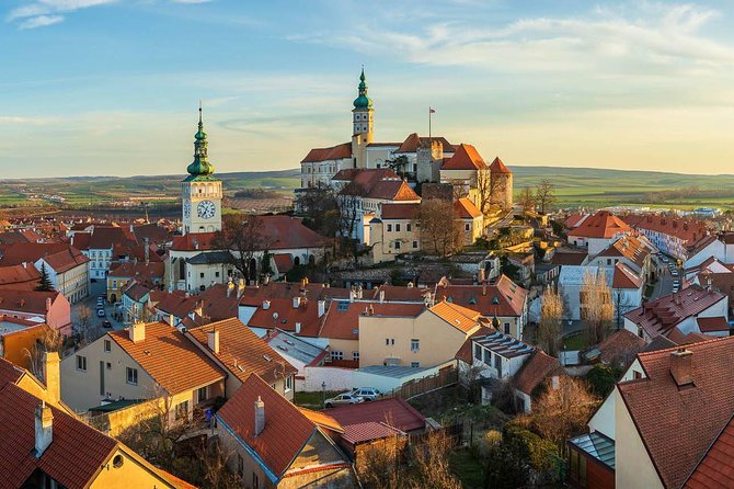 Vienna-Prague One-Way Sightseeing Tour Bus - Stop 2: Znojmo city walls, St. Nicholas Church, and a hill-top view payoff