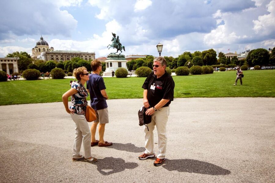 Vienna: Private Guided Walking Tour - Albertina and the Monument Against War and Fascism