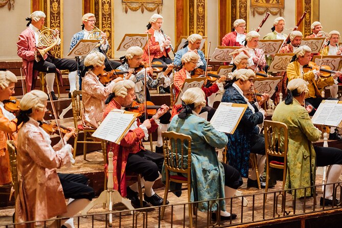 Vienna State Opera House Mozart Concert in Historical Costumes - VIP package: Restaurant Bristol dinner, Fiaker ride, sparkling drink, and backstage access