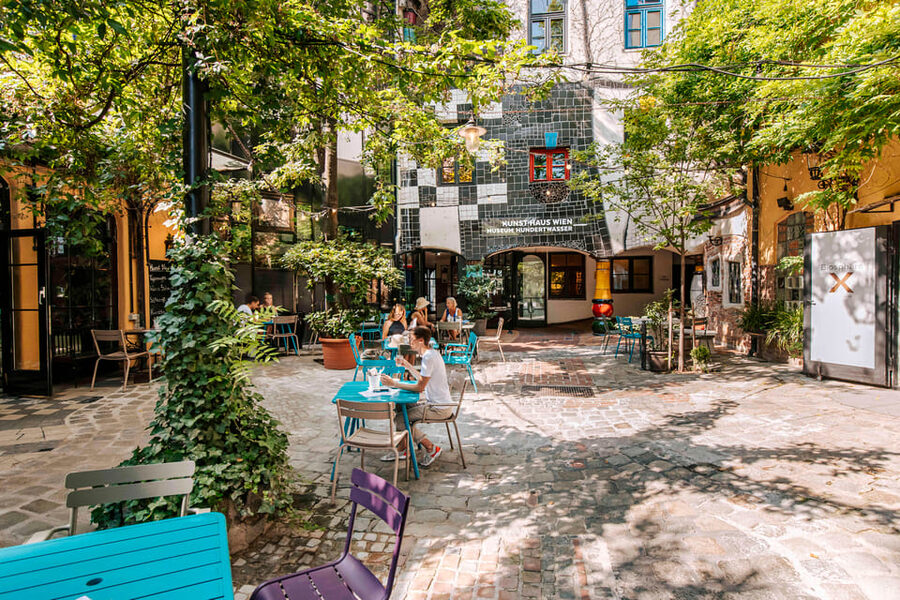 Vienna: Tickets for Kunst Haus Wien: Museum Hundertwasser - The top-floor temporary exhibitions: contemporary art plus ecology