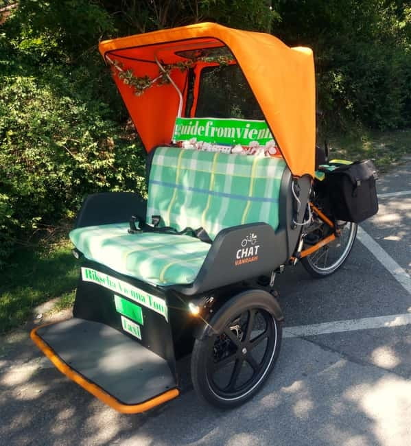 Vienna: Tour with locals in RAXI electric rickshaw - Hundertwasserhaus: 45 minutes to appreciate ecological design up close