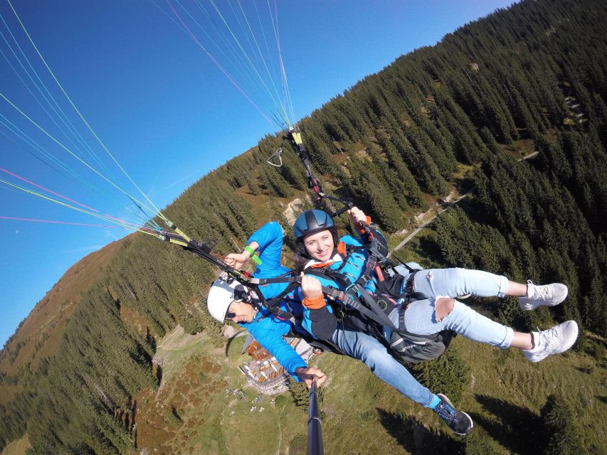 Zell am See: Paragliding Tandem Flight - How the tandem flight feels, from briefing to controlled gliding